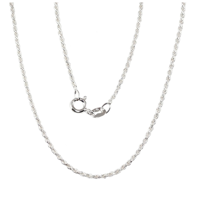 Sidabrinė grandinėlė Rope 1, 3 mm, Sidabras 925°