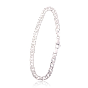 Sidabrinė grandinėlė Rombo 5. 5 mm, briaunų apdirbimas deimantu, Sidabras 925°