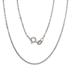 Sidabrinė grandinėlė Anchor 1. 2 mm, briaunų apdirbimas deimantu, Sidabras 925°, rodis (padengti)
